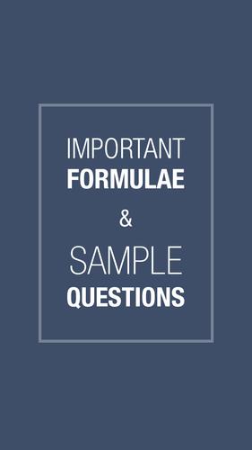IIT JEE - Formulae & Notes