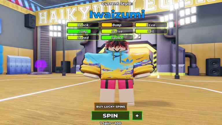 Haikyuu Legends 스타일 계층 목록