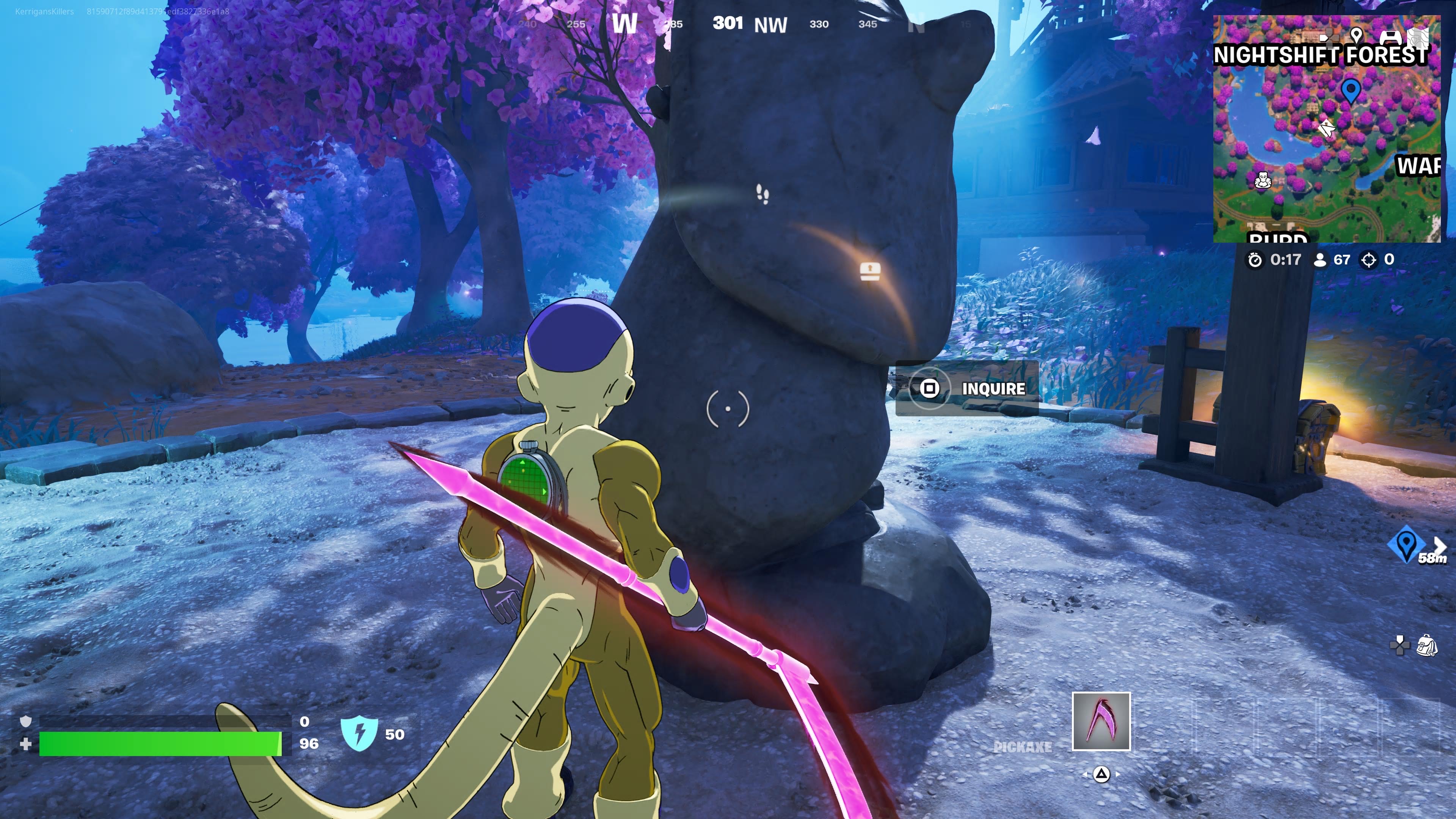 Fortnite의 나이트 시프트 숲에서 수수께끼를 해결하는 방법 : 모든 답변, 나열