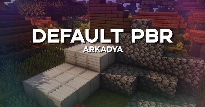 حزمة موارد Minecraft الافتراضية PBR