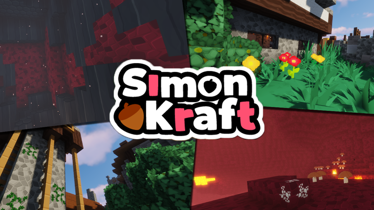 حزمة موارد Minecraft Simonkraft