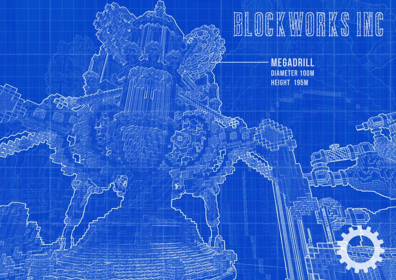 【Minecraft建筑地图】BlockWorks Inc. 方块构建工厂