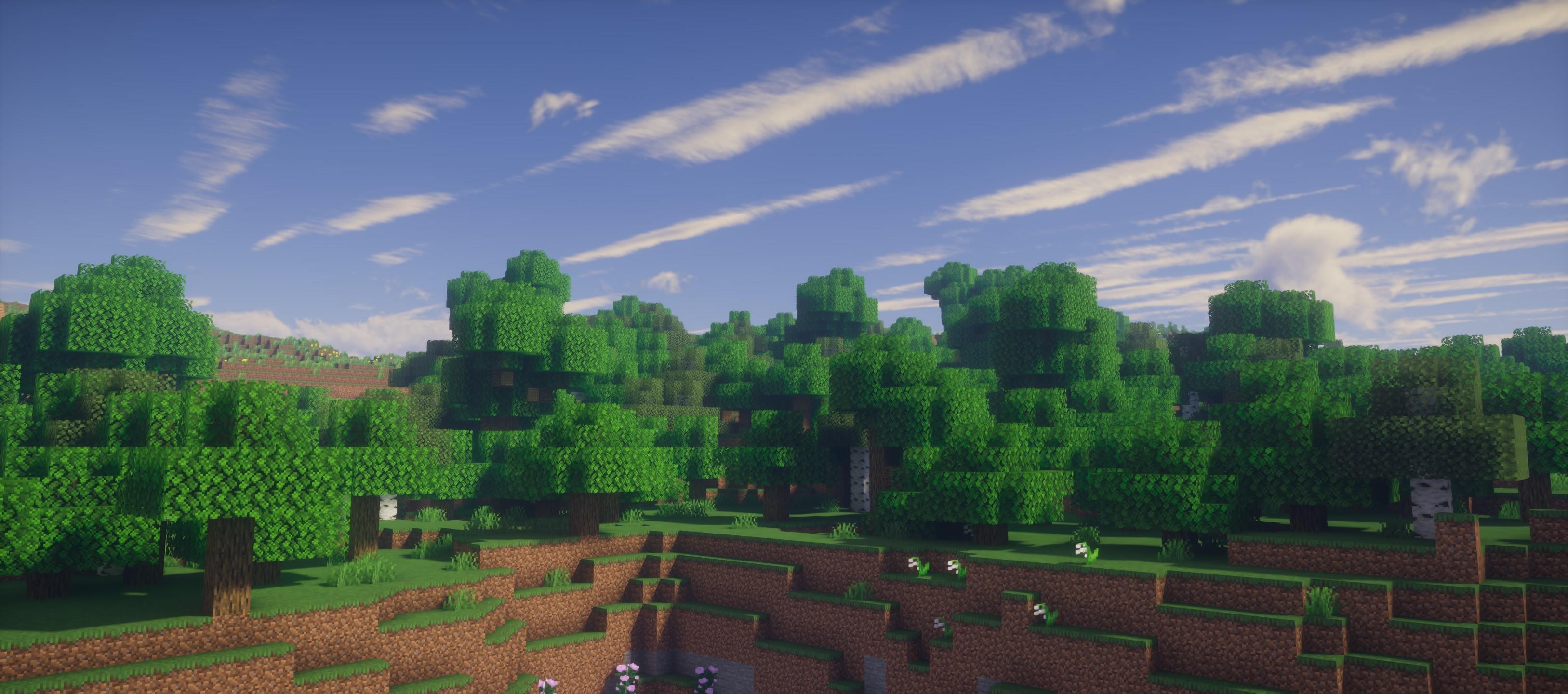 Ushader v2.1 Paquete de luz y sombra-Minecraft1.2.1