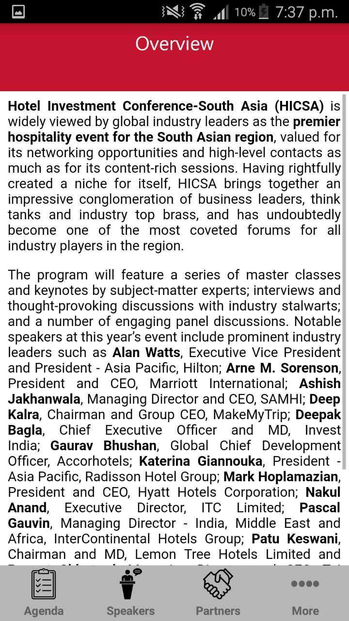 HICSA 2018