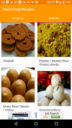 Diwali Faral Recipes (Mar/Eng)
