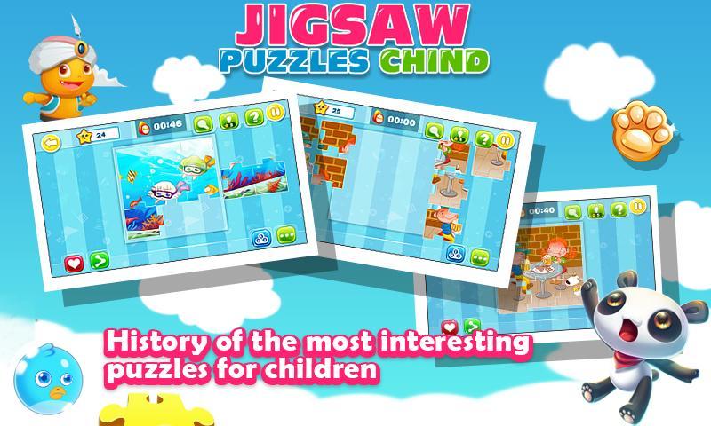 Jigsaw puzzle baby