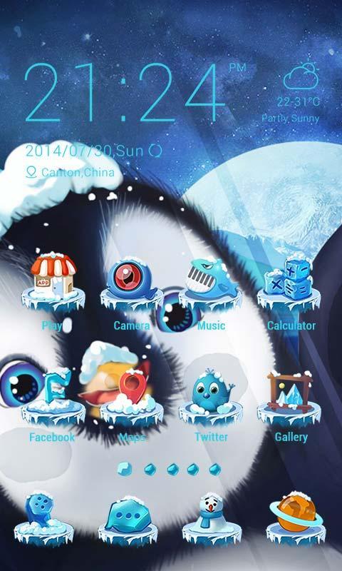 Happy Penguin Theme