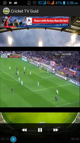 Cricket Tv Guide