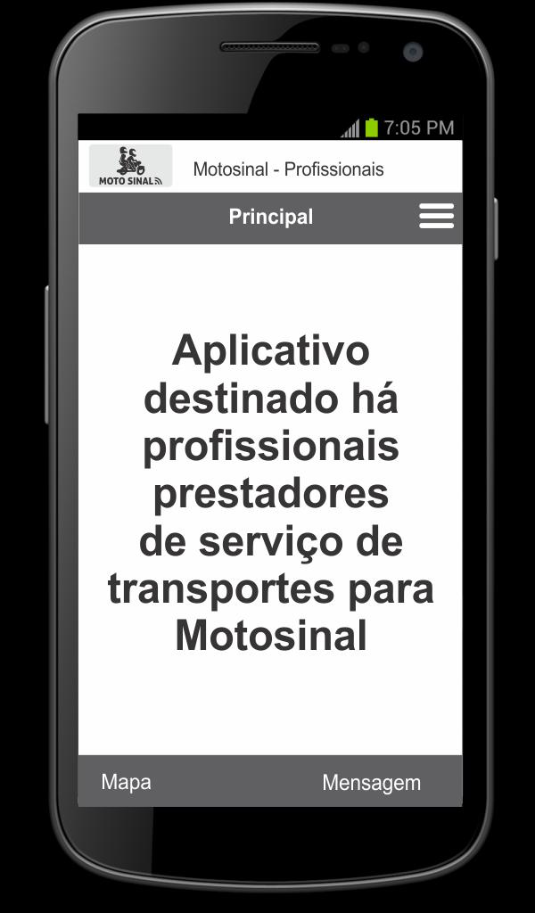 Moto Sinal - Profissional