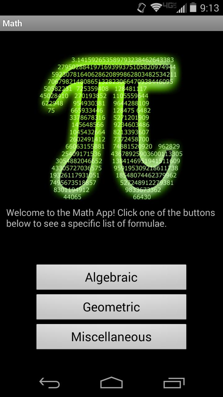 Algebra Calculator