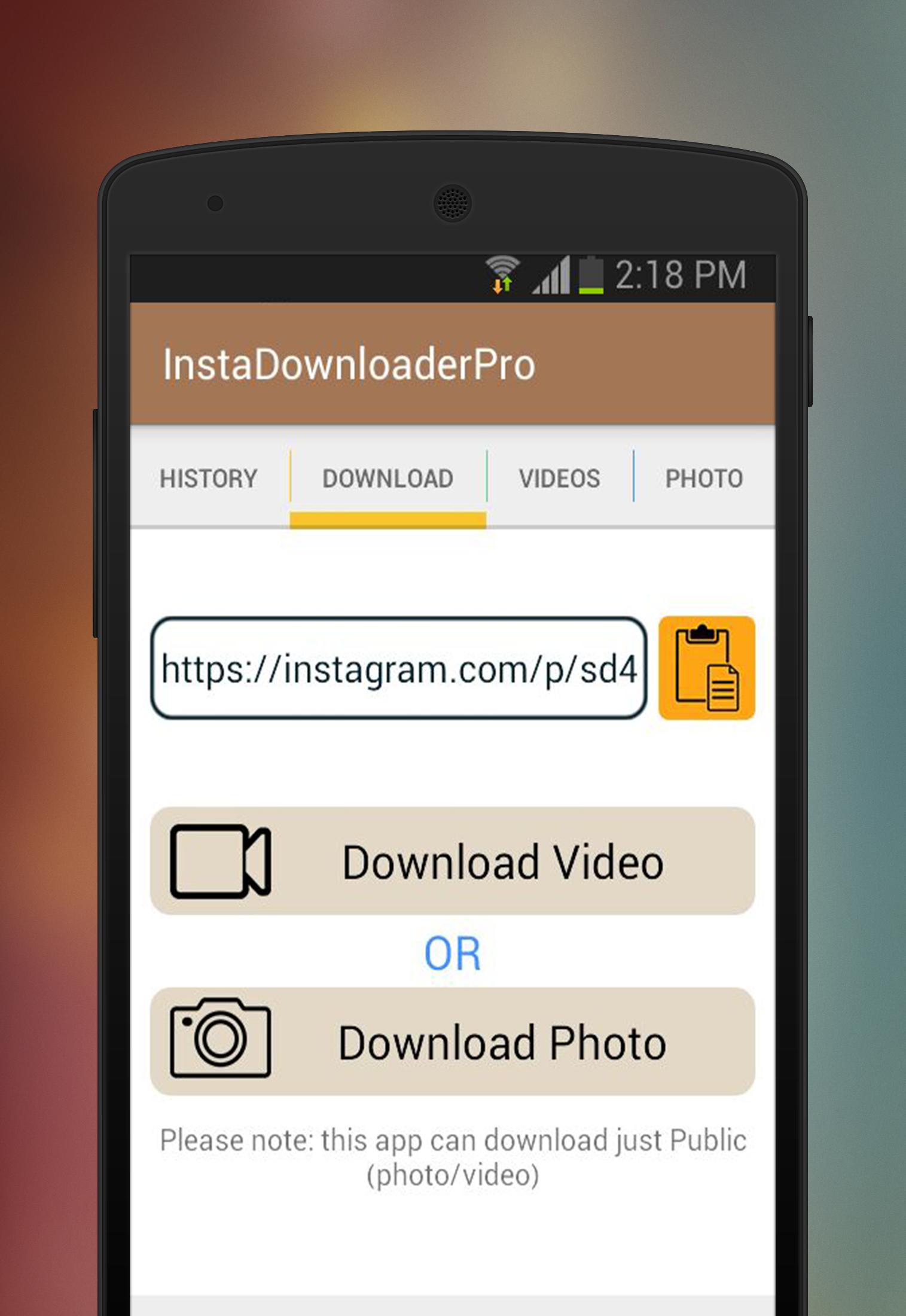 Insta Downloder Video & Photo