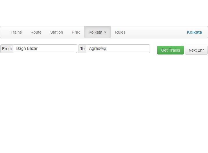 Kolkata Local Train (Metro)