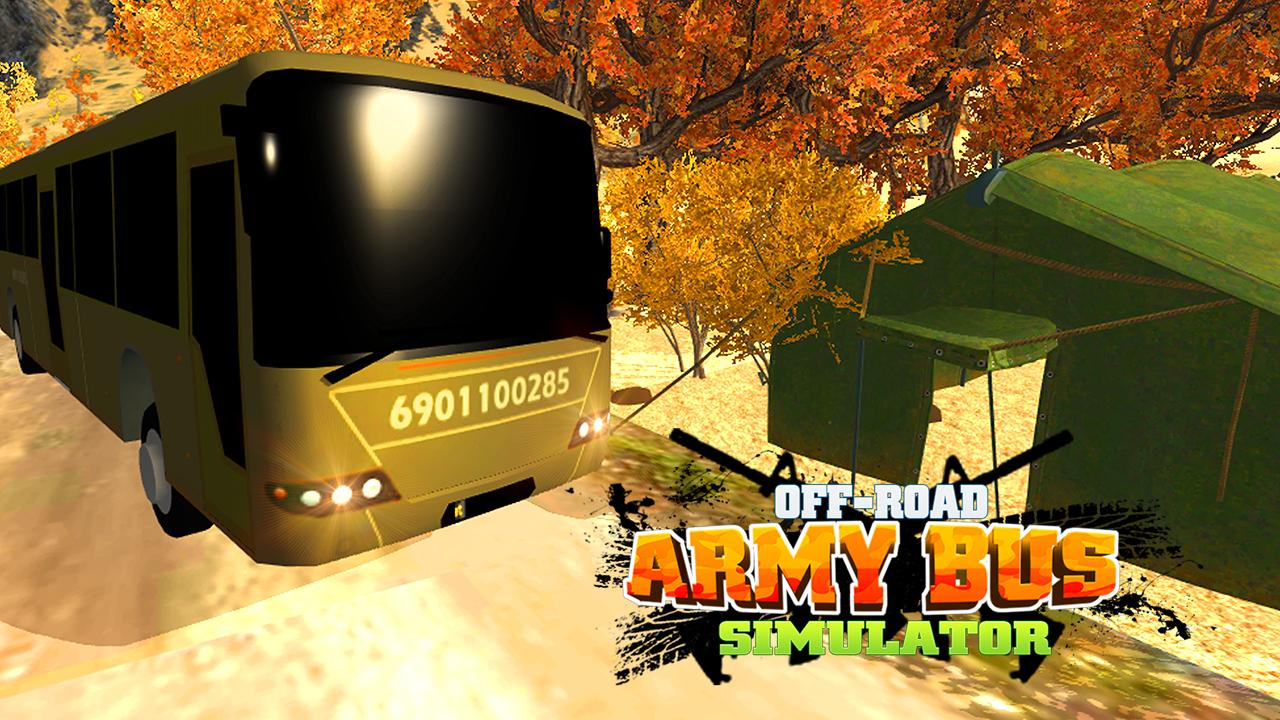 Off-Road Army Bus Simulator 3D