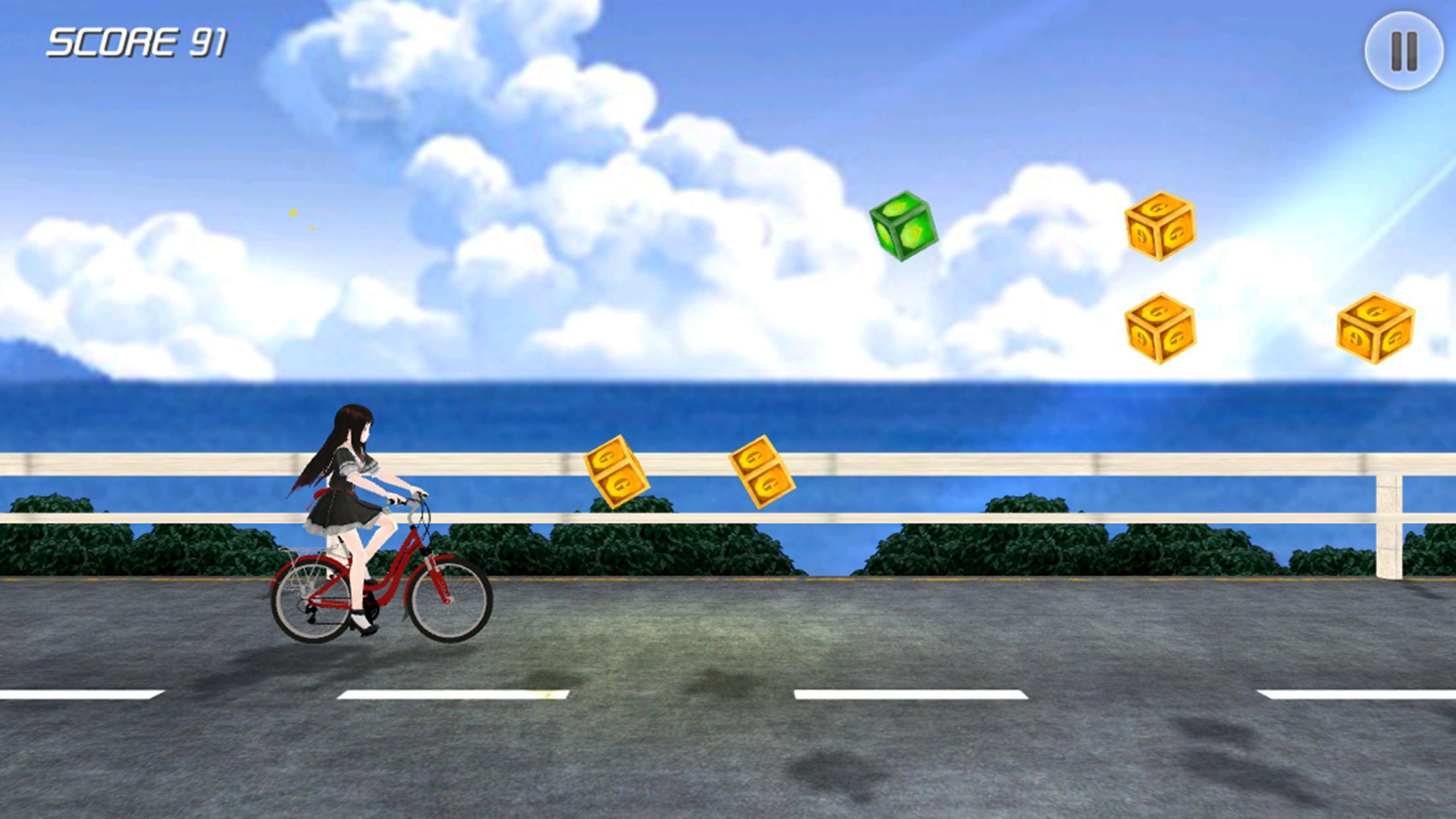 Running Girl - Sunny Beach