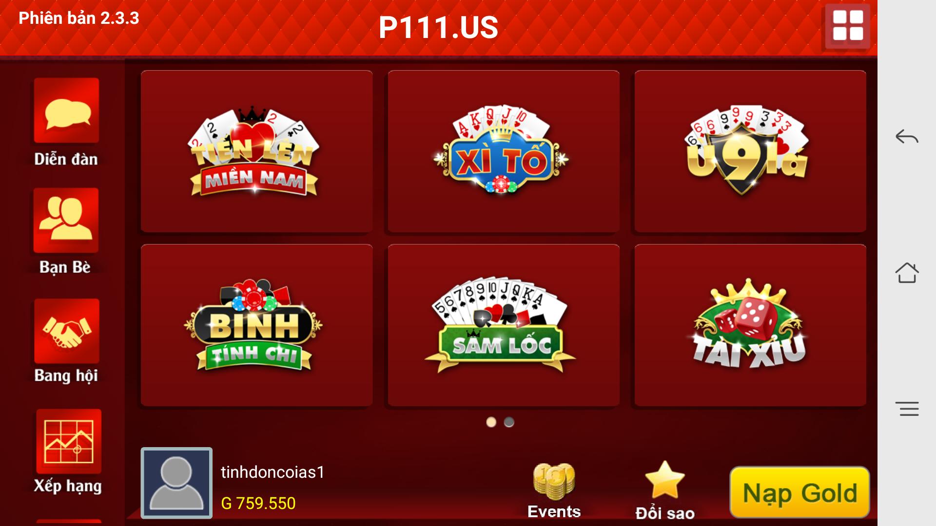 Game Bai Doi Thuong P111