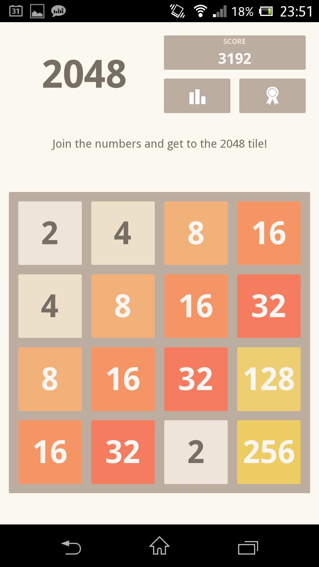 2048 (using Kivy)