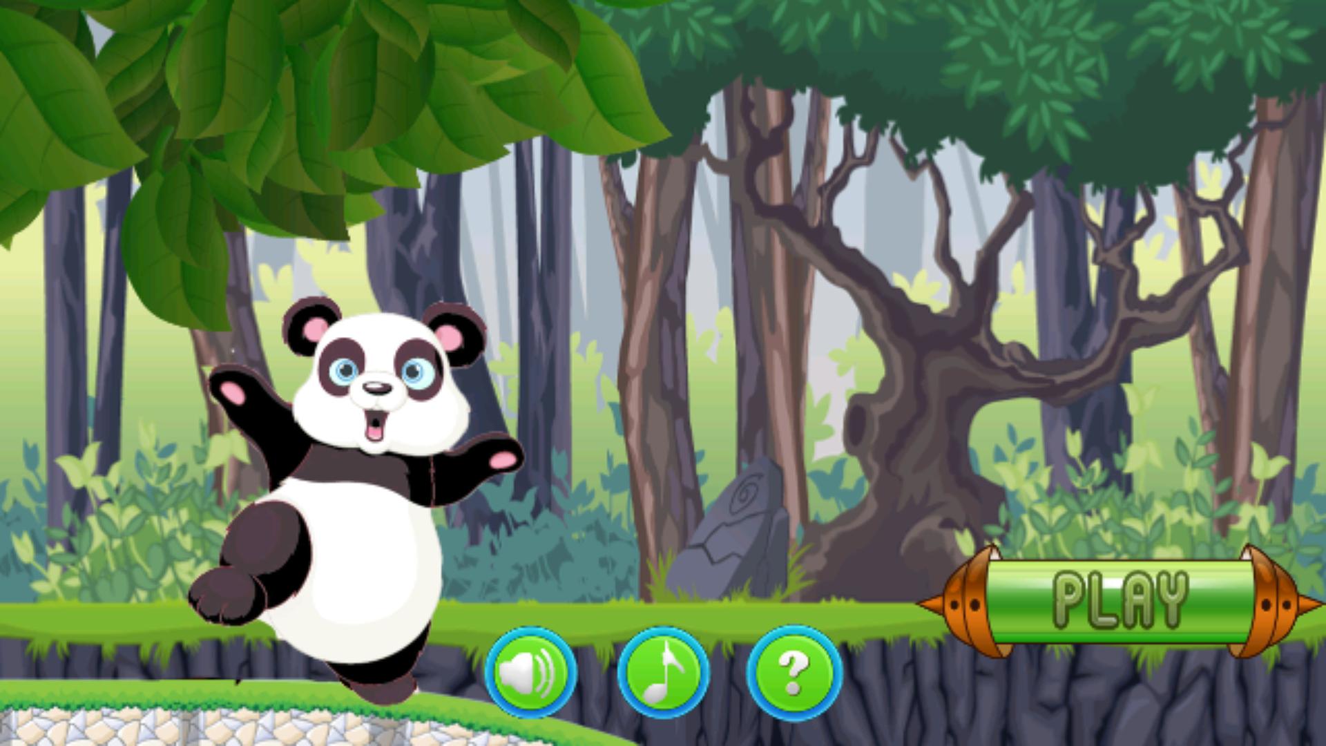 Panda Jungle Run